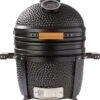 Patton Kamado 15" - Tafel Model - Keramische Barbecue - Premium Black - Medium - Compleet - Mat Zwart -Barbecue Grill Winkel 1036x1200