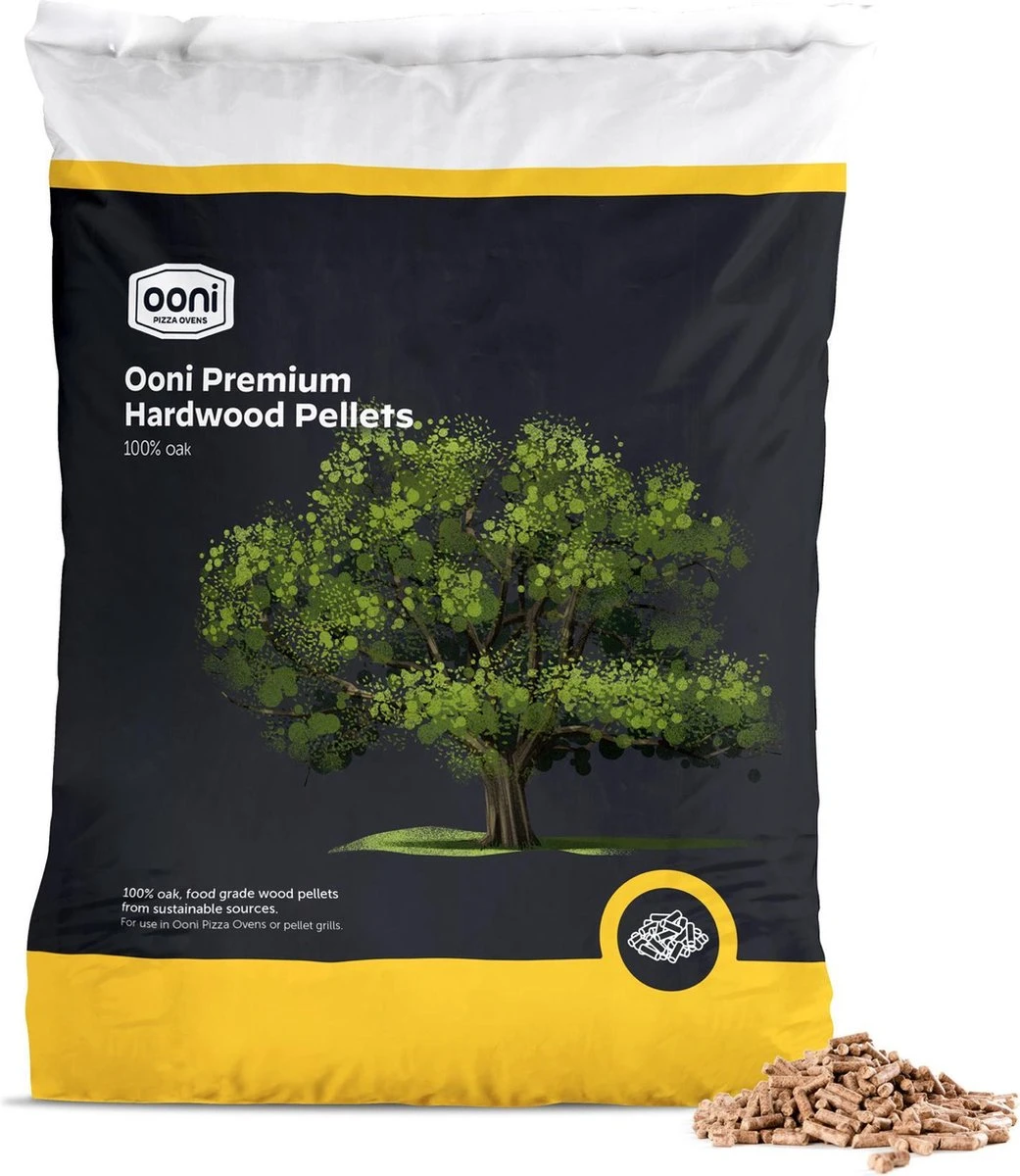 Ooni - Premium - Pellets - Eikenhout - Hardhout - 10 KG 3 Ooni - Premium - Pellets - Eikenhout - Hardhout - 10 KG