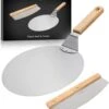 GrillX Pizzaschep Met Pizzasnijder - 30cm - In Luxe Doos - Pizzaspatel Voor BBQ & Oven - BBQ Accesoires Gereedschap -Barbecue Grill Winkel 1044x1200