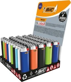 BIC Lighter Aansteker Maxi J26 Display(50stuks) 8 BIC Lighter Aansteker Maxi J26 Display(50stuks) -Barbecue Grill Winkel 1045x1200