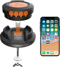 ToGrill - Smart Bluetooth Barbecue Dome Thermometer Met 2 Probes AT-02 | Draadloze Slimme BBQ Vleesthermometer Met App | -Barbecue Grill Winkel 1061x1200 1