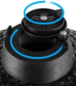 Patton Kamado 15" - Keramisch - Tafel Model - Premium Black - Medium - Zwart -Barbecue Grill Winkel 1065x1200 1