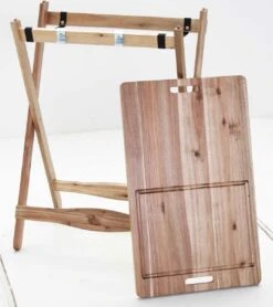 SenS-Line Inklapbare BBQ Bijzettafel - Acacia -Barbecue Grill Winkel 1068x1200 1