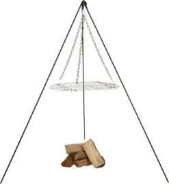 Esschert Design - Driepoot Met Ketting - Haardvuur Accessoires - Staal - Zwart -Barbecue Grill Winkel 1103x1200 1