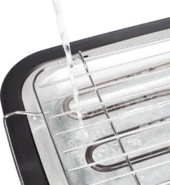 Tristar BQ-2813 Electrische Tafelbarbecue - Grilloppervlak (LxB) 38x22 Cm - 2000W - Zwart -Barbecue Grill Winkel 1103x1200