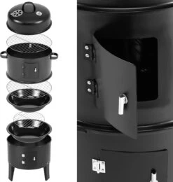 Merkloos Monzana Barbecue-ROKER-Grill-Oven 22 Merkloos Monzana Barbecue-ROKER-Grill-Oven -Barbecue Grill Winkel 1142x1200 1