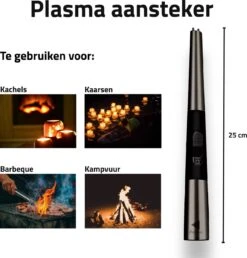 Oplaadbare Lange Elektrische Aansteker - Duurzame Plasma Aansteker – Luxe Aansteker - Inclusief Cadeauverpakking - BBQ – Kaarsen - Zwart 13 Oplaadbare Lange Elektrische Aansteker - Duurzame Plasma Aansteker – Luxe Aansteker - Inclusief Cadeauverpakking - BBQ – Kaarsen - Zwart -Barbecue Grill Winkel 1150x1200 2
