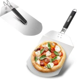 Bighorn Pizzaschep Voor BBQ En Oven-Inklapbare Handgreep -Pizzasnijder- Edelstaal -geschikt Als Broodschep En Ovenschep - SRPT01 -Barbecue Grill Winkel 1163x1200 4