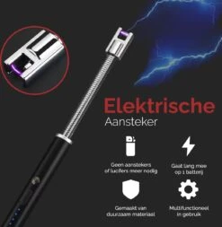 Dailygoods® Elektrische Aansteker - Plasma Aansteker - Oplaadbaar - Gift Set - Zwart 8 Dailygoods® Elektrische Aansteker - Plasma Aansteker - Oplaadbaar - Gift Set - Zwart -Barbecue Grill Winkel 1172x1200