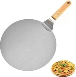 Luxe Pizzaschep Voor Verse Pizza - Extra Groot - RVS 30CM - Grote Pizza Schep Voor Oven Of BBQ Barbecue - Hout Handvat - Pizzaspatel Voor Zelfgemaakte Ovenpizza -Barbecue Grill Winkel 1180x1200 2
