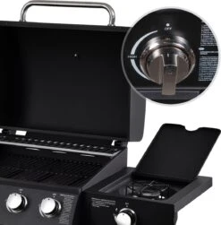MaxxGarden Gas Barbecue - 3 Branders - Incl. Gratis BBQ Set -Barbecue Grill Winkel 1181x1200