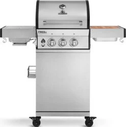 Burnhard Gas BBQ FRED JR. Deluxe - 2 Branders - Incl. Keramische Infraroodbrander & Afdekhoes - Deluxe -Barbecue Grill Winkel 1192x1200