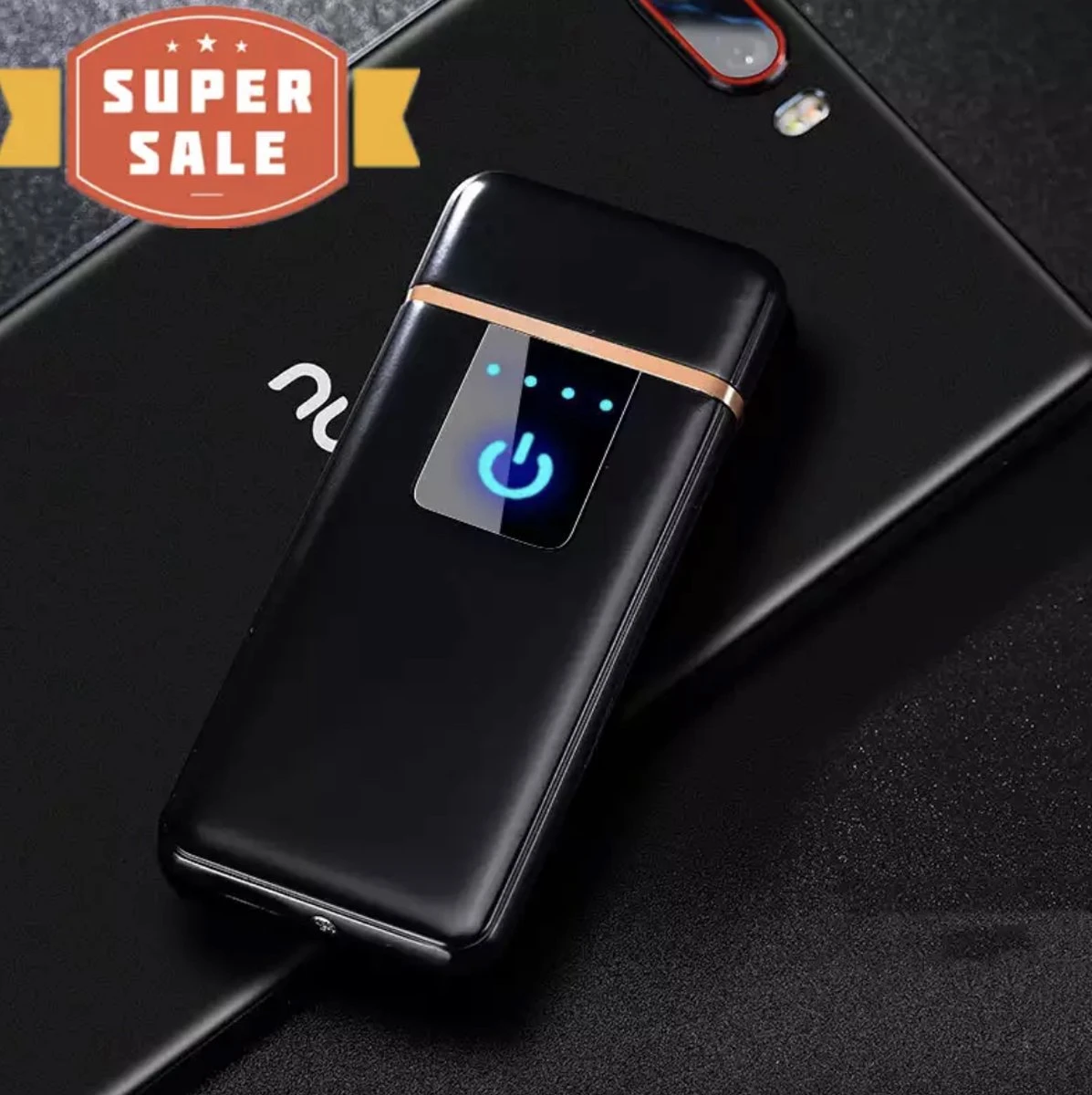 Elektrische Aansteker - Elektrische Plasma Aansteker - USB Oplaadbaar - Storm Bestendig - Oplaadbare Aansteker - Wind Bestendig - Aansteker 6 Elektrische Aansteker - Elektrische Plasma Aansteker - USB Oplaadbaar - Storm Bestendig - Oplaadbare Aansteker - Wind Bestendig - Aansteker - Afbeelding 4