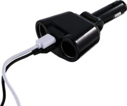 Auto Sigarettenaansteker Splitter - USB Ingang Auto - 2 Sigaretten Aansluitingen - Autolader -Barbecue Grill Winkel 1200x1011