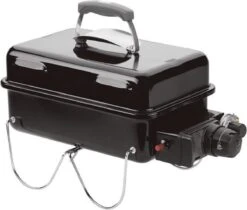 Weber Go-Anywhere Gas Barbecue - 41x26 Cm - Roestvrijstalen Branders - Gasregelkop - Incl. Deksel -Barbecue Grill Winkel 1200x1022