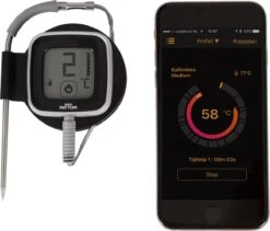 Patton Kamado Houtskool Barbecue - 18" - Grilloppervlak Ø 39 Cm - Met Bluetooth Thermometer - Groen -Barbecue Grill Winkel 1200x1024 1