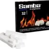 Samba Aanmaakblokjes 32 Stuks Wit Bbq Open Haard -Barbecue Grill Winkel 1200x1036 3