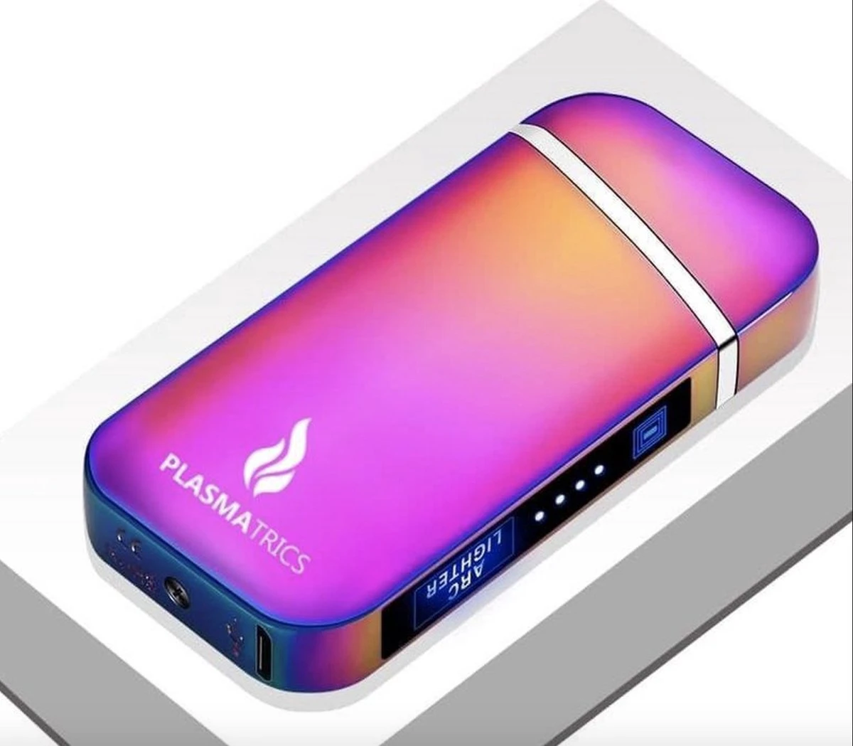 Merkloos Elektrische Plasma Aansteker | USB Oplaadbaar | Wind En Storm Bestendig | Voor Vuurwerk - Pyro Liefhebbers| Plasmatrics - Regenboog 3 Merkloos Elektrische Plasma Aansteker | USB Oplaadbaar | Wind En Storm Bestendig | Voor Vuurwerk - Pyro Liefhebbers| Plasmatrics - Regenboog