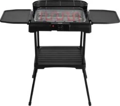 Princess 112250 Elektrische BBQ Met Zijplanken - BBQ - 40x25cm - Met En Zonder Statief Te Gebruiken - Met Zijplankjes - Ook Te Gebruiken Als Tafelgrill - 2200W -Barbecue Grill Winkel 1200x1065