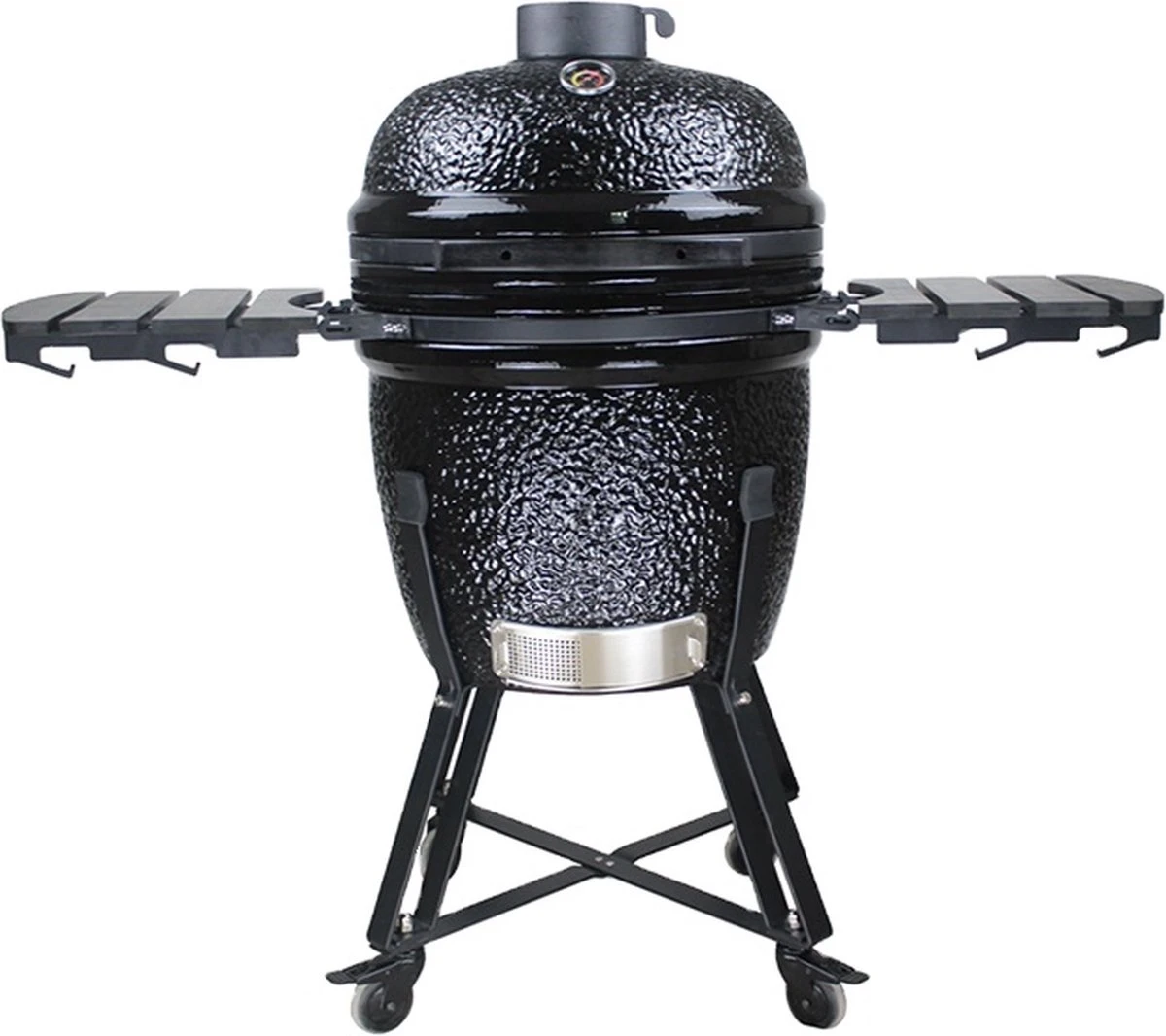 Boets Grill Kamado Grill 21 Inch - 21" - BG21 - Keramisch - Kookoppervlak Ø 44 - Glanzend Zwart