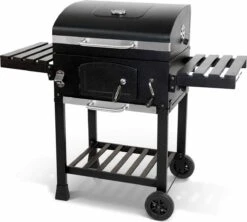 Alice's Garden Houtskool BBQ Bernard - Smoker - Verstelbare Houtskoolbak - Zwart -Barbecue Grill Winkel 1200x1077
