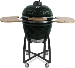 Patton Kamado Houtskool Barbecue - 18" - Grilloppervlak Ø 39 Cm - Met Bluetooth Thermometer - Groen -Barbecue Grill Winkel 1200x1093