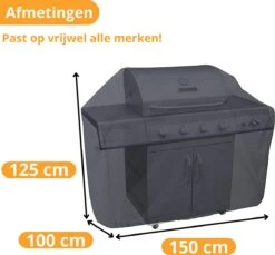 Waterdichte BBQ Hoes -Premium 150x100x125 CM Barbecue Beschermhoes - Cover -Barbecue Grill Winkel 1200x1114 3