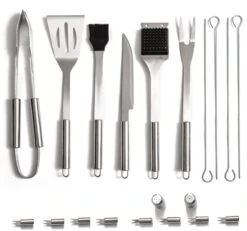 Bbq Accesoires – Bbq Gereedschap – Bbq Set – 22 Delig – RVS 21 Bbq Accesoires – Bbq Gereedschap – Bbq Set – 22 Delig – RVS -Barbecue Grill Winkel 1200x1120 2