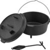 Dutch Oven Enkhuizen Met Deksel Gietijzer Zwart 4,2 L -Barbecue Grill Winkel 1200x1122