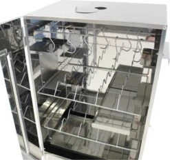 Kynast Exklusiv - Rookoven - Met 3 Etages - Metaal - Grijs -Barbecue Grill Winkel 1200x1129