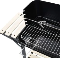 Verrijdbare Barbecue – Houtskool/Briketten - Verstelbare Grillplaat – Houten Tafel – Winscherm – Gewicht 5.9kg 17 Verrijdbare Barbecue – Houtskool/Briketten - Verstelbare Grillplaat – Houten Tafel – Winscherm – Gewicht 5.9kg -Barbecue Grill Winkel 1200x1158