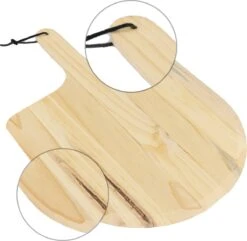 MaxxHome Pizzasteen - BBQ Steen - Maximum Te Verhitten Tot 600 Graden - ⌀33 - Incl. Houten Schep -Barbecue Grill Winkel 1200x1169