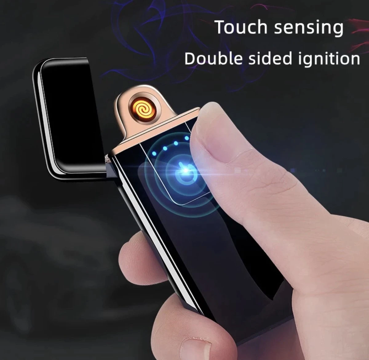 Elektrische Aansteker - Elektrische Plasma Aansteker - USB Oplaadbaar - Storm Bestendig - Oplaadbare Aansteker - Wind Bestendig - Aansteker 3 Elektrische Aansteker - Elektrische Plasma Aansteker - USB Oplaadbaar - Storm Bestendig - Oplaadbare Aansteker - Wind Bestendig - Aansteker