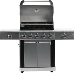 Gasbarbecue En Grill - 5 + 1 Branders + 1 Infrarood Zijbrander - Buitenkeuken - Edelstaal BBQ -Barbecue Grill Winkel 1200x1182 3