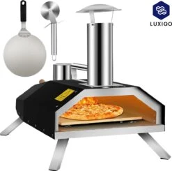 Vevor® Pizza Oven - Professionele Pizza Oven - Buitenkeuken - Pizza Gourmet - Barbecue - RVS - Tot 600°C - Met Draagtas -Barbecue Grill Winkel 1200x1191 1