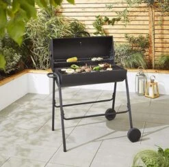 BBQ XL Houtskoolbarbecue - Cilindervorm - Grilloppervlak (LxB) 71 X 35 Cm - Zwart 14 BBQ XL Houtskoolbarbecue - Cilindervorm - Grilloppervlak (LxB) 71 X 35 Cm - Zwart -Barbecue Grill Winkel 1200x1191