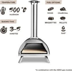 Burnhard Pizzaoven Voor Buiten - Nero 28 Burnhard Pizzaoven Voor Buiten - Nero -Barbecue Grill Winkel 1200x1197 2