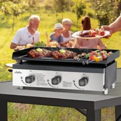 Bighorn Plancha Grill - Gasbarbecue – Tabletop – Draagbaar – 3 Branders -Barbecue Grill Winkel 1200x1200 105
