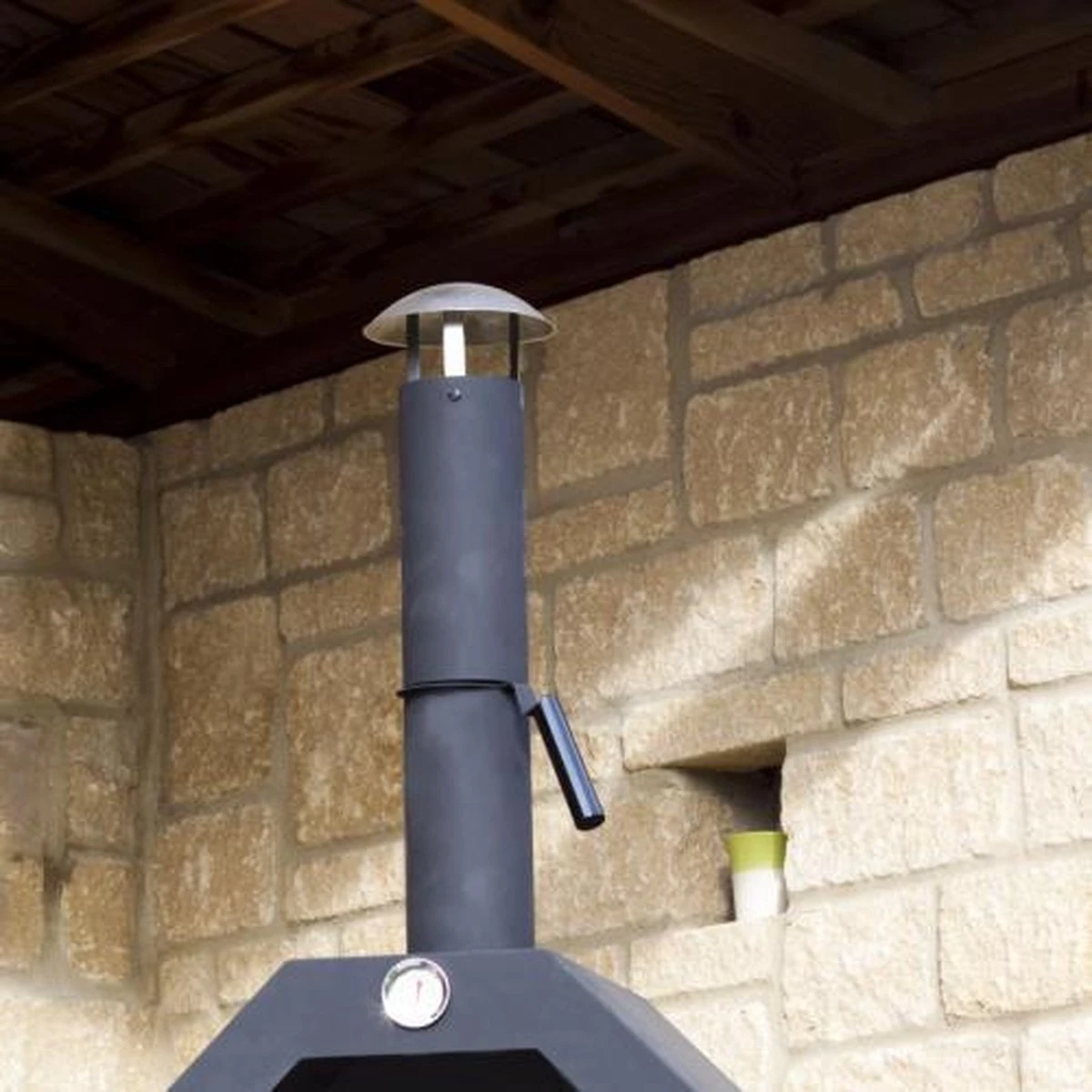 Merkloos MaxxGarden Pizza Oven - Smoker Barbecue Houtskool 45 X 65 X 158cm 20 Merkloos MaxxGarden Pizza Oven - Smoker Barbecue Houtskool 45 X 65 X 158cm - Afbeelding 18