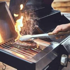 Burnhard Gas BBQ FRED JR. Deluxe - 2 Branders - Incl. Keramische Infraroodbrander & Afdekhoes - Deluxe -Barbecue Grill Winkel 1200x1200 14