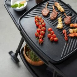 Barbecook Alexia - Elektrische Bbq - Afneembare Grill - Zijtafels - Wielen - 84x55x97cm -Barbecue Grill Winkel 1200x1200 141