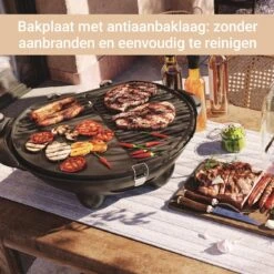 SUNTEC Elektrische BBQ 9493 - Geschikt Voor Buiten Als Tafelbarbecue Of Staande Barbecue - Barbecue Voor Balkon, Terras, Tuin En Camping - Elektrisch Barbecueën Met Max. 2400 Watt - Mobiel Onderstel -Barbecue Grill Winkel 1200x1200 194