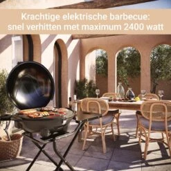 SUNTEC Elektrische BBQ 9493 - Geschikt Voor Buiten Als Tafelbarbecue Of Staande Barbecue - Barbecue Voor Balkon, Terras, Tuin En Camping - Elektrisch Barbecueën Met Max. 2400 Watt - Mobiel Onderstel -Barbecue Grill Winkel 1200x1200 196