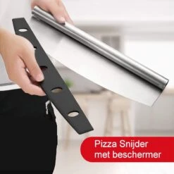 Pizzaschep – Inclusief Pizzasnijder – Opvouwbaar – Pizzaspatel – Pizza Schep – Taartschep – 30cm - Qwality -Barbecue Grill Winkel 1200x1200 310