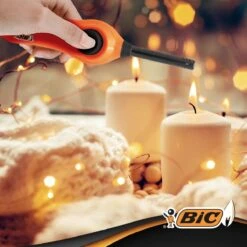 BIC Multifuntionele Aansteker Megalighter Voor Oa BBQ En Kaarsen - 2 Stuks - Lange Aanstekers - Kindveilig -Barbecue Grill Winkel 1200x1200 356