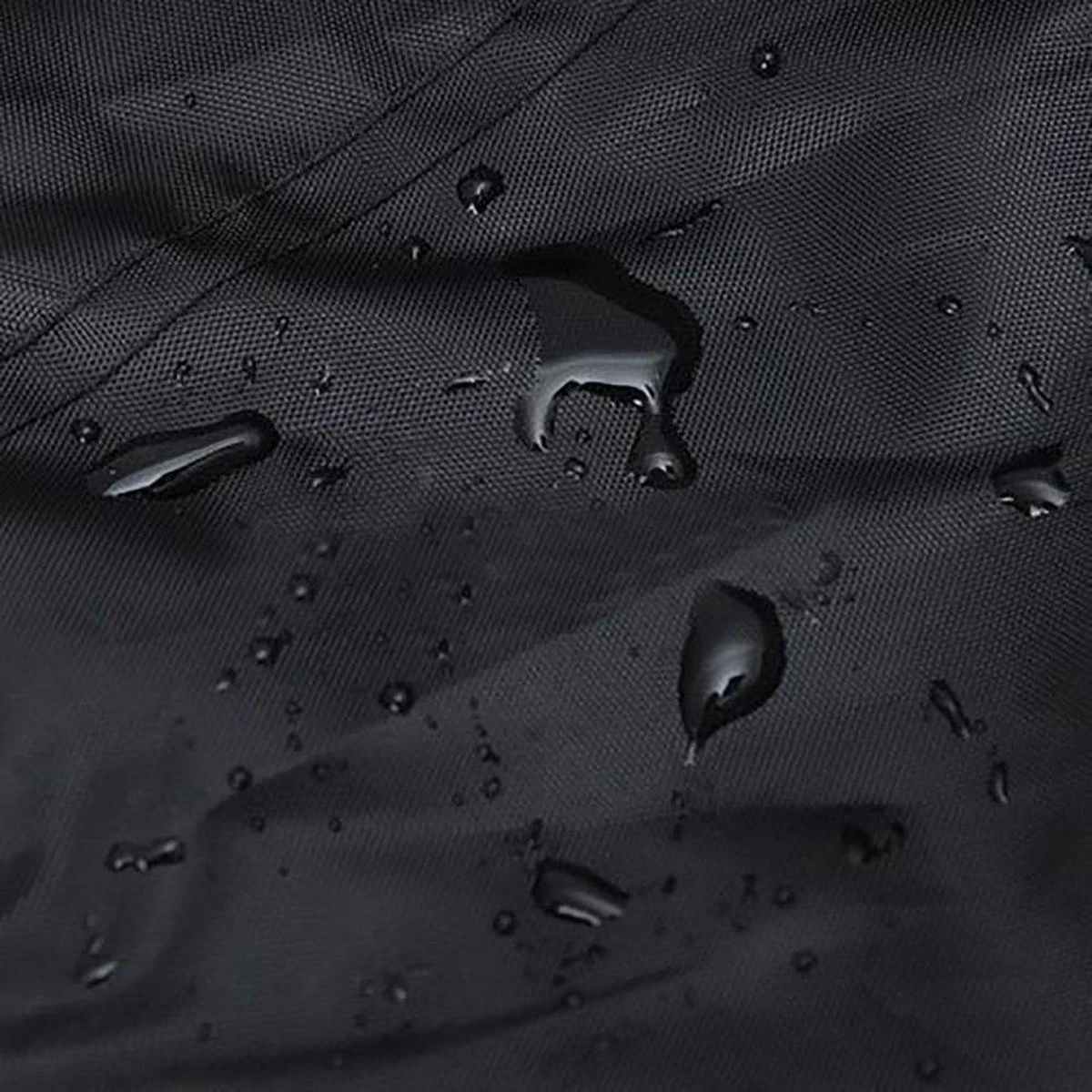 Merkloos Kamado BBQ Medium Beschermhoes Cover Tot 21" Inch - Zwart - O.a. Patton, Big Green Egg, Grill Guru, Black Bastard 6 Merkloos Kamado BBQ Medium Beschermhoes Cover Tot 21" Inch - Zwart - O.a. Patton, Big Green Egg, Grill Guru, Black Bastard - Afbeelding 4