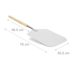 Relaxdays Pizzaschep - Vierkant - Metaal -Barbecue Grill Winkel 1200x1200 546