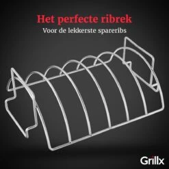 GrillX Sparerib Rek BBQ - Rib Rack Houder - Barbecue Spareribs Rek - BBQ Accesoires 13 GrillX Sparerib Rek BBQ - Rib Rack Houder - Barbecue Spareribs Rek - BBQ Accesoires -Barbecue Grill Winkel 1200x1200 581