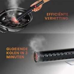 Master Knives BBQ Aansteker Electrisch - BBQ Accesoires - Zwarte BBQ Starter - Looftlighter -Barbecue Grill Winkel 1200x1200 587