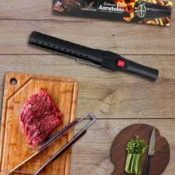 Master Knives BBQ Aansteker Electrisch - BBQ Accesoires - Zwarte BBQ Starter - Looftlighter -Barbecue Grill Winkel 1200x1200 590